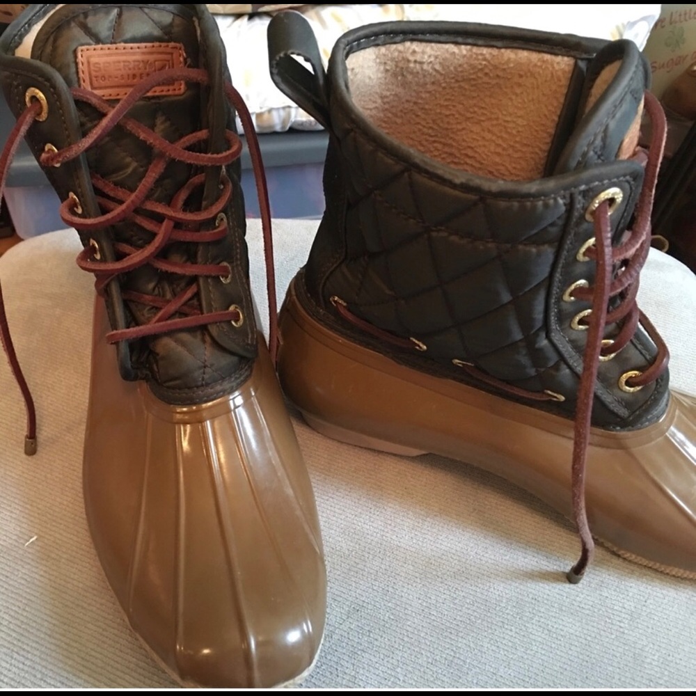 EUC Sperry Duck boots